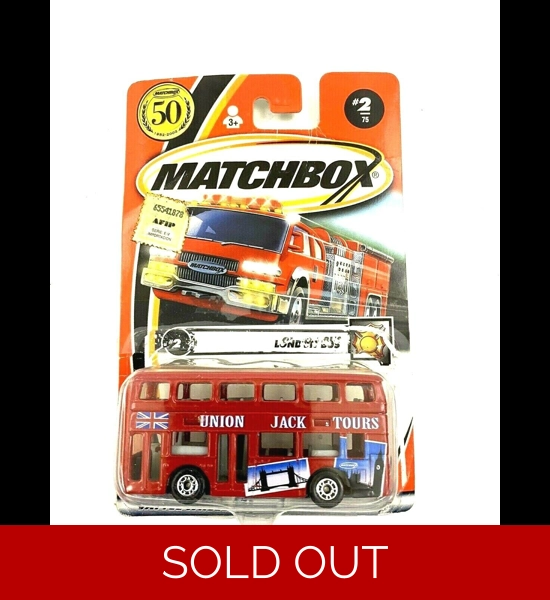 Matchbox 50th Anniversary London Bus Diecast